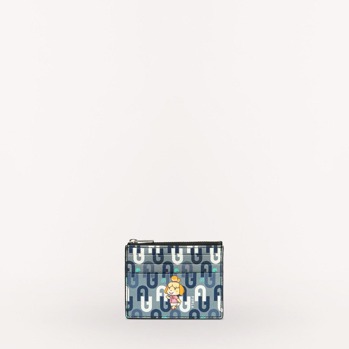 Furla Animal Crossing Card Holders Blue Women South Africa EX0362498